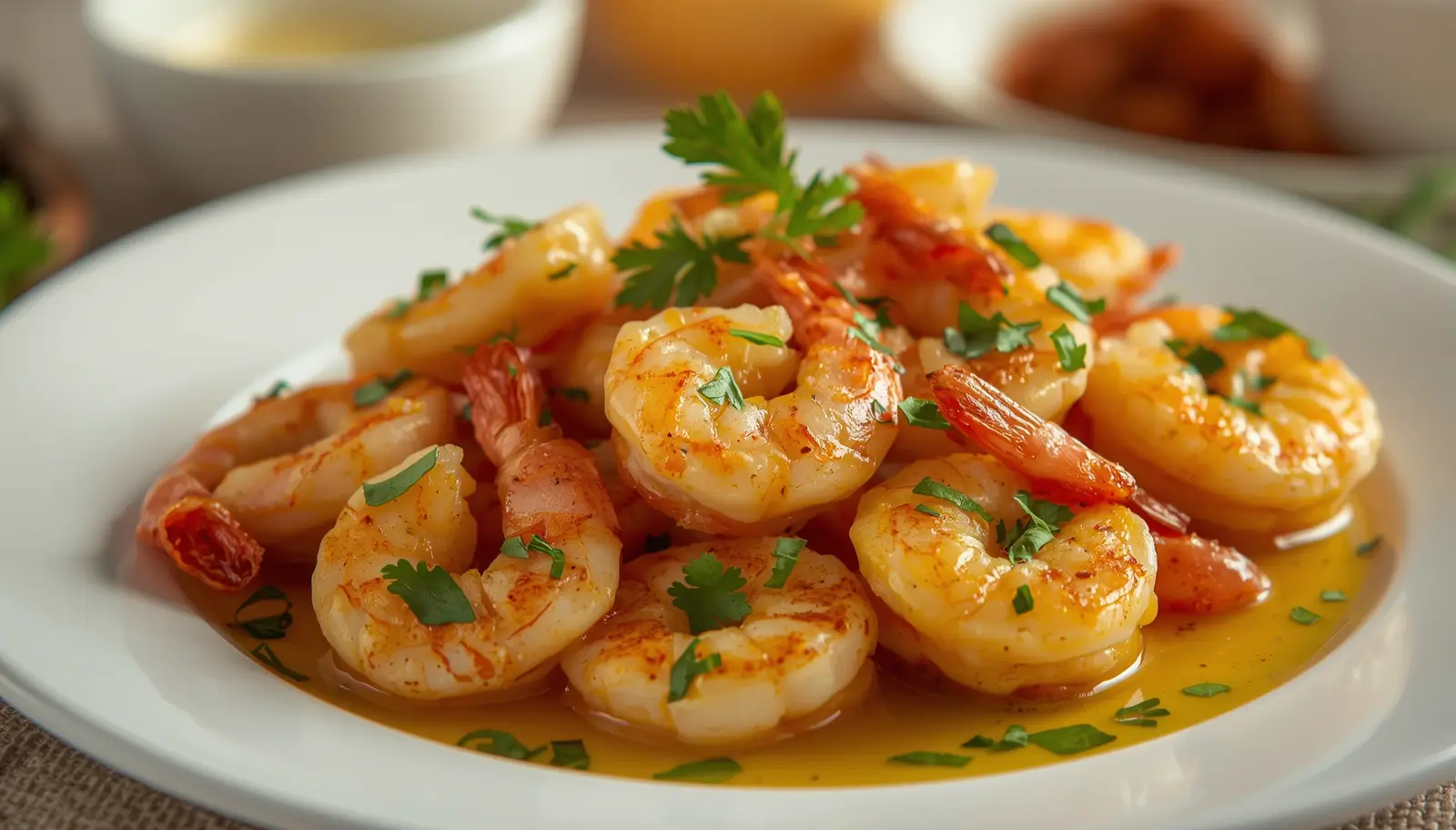 Garlic Butter Shrimp 1 Garlic butter shrimp recipe