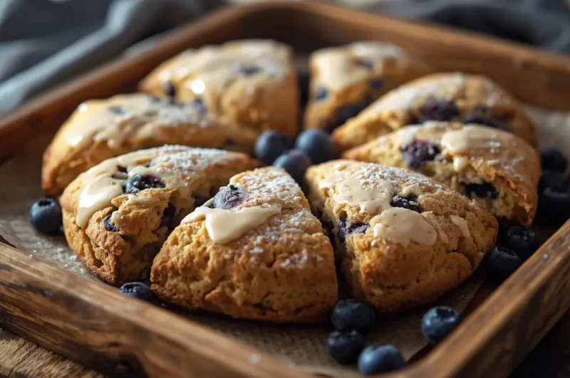 Keto Blueberry Scones 5 Keto Blueberry Scones
