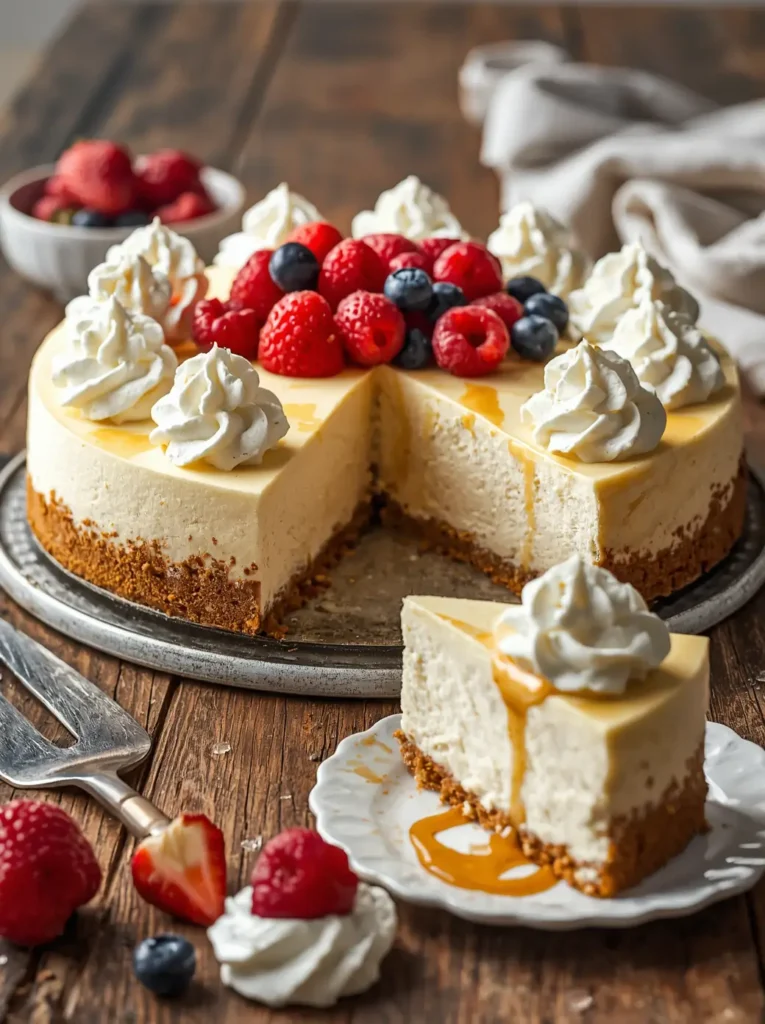 keto cheesecake with almond flour crust