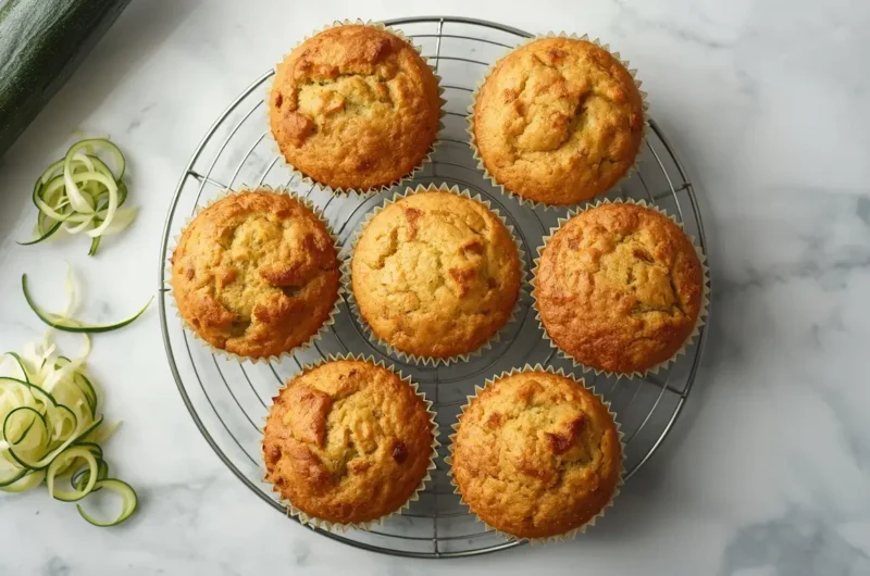 Keto Zucchini Muffins 6 Keto Zucchini Muffins