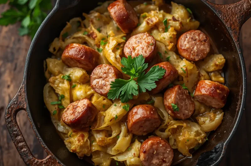 Cabbage and Sausage Skillet 5 Cabbage and Sausage Skillet