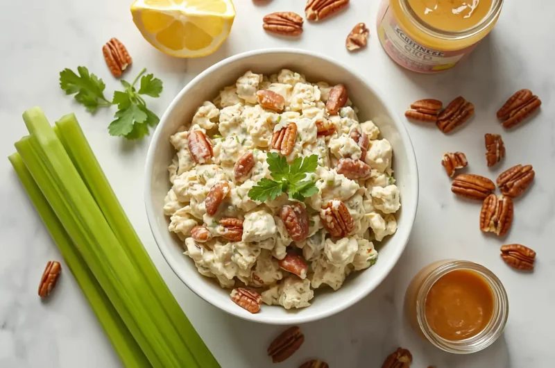 Keto Chicken Salad with Pecans 5 Keto Chicken Salad with Pecans