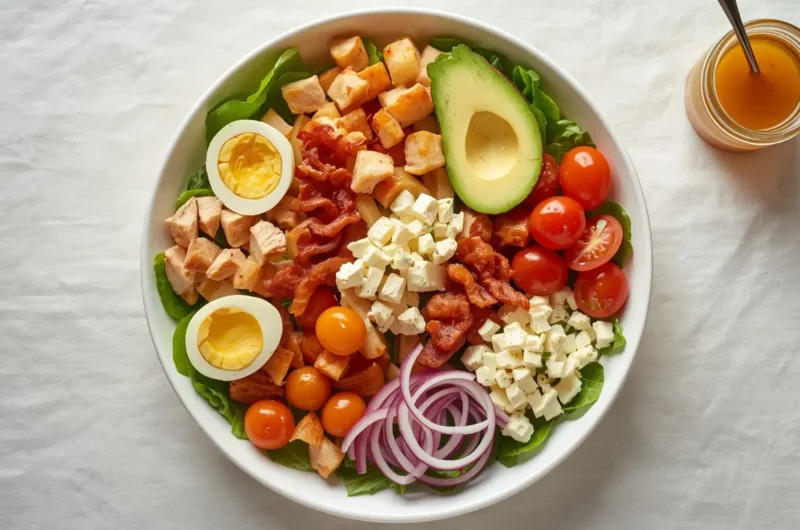 Keto Cobb Salad with Avocado 6 Keto Cobb Salad with Avocado