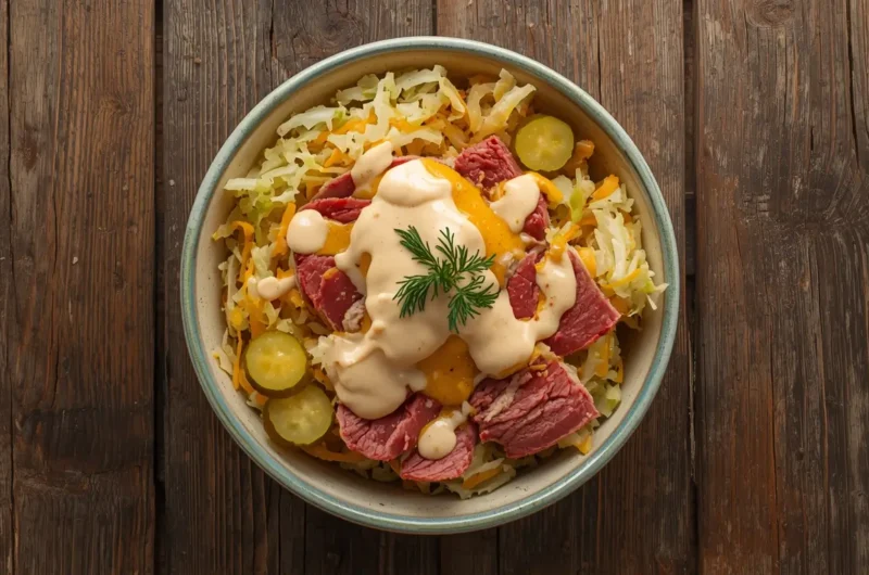 Keto Reuben in a Bowl 4 Keto Reuben in a Bowl