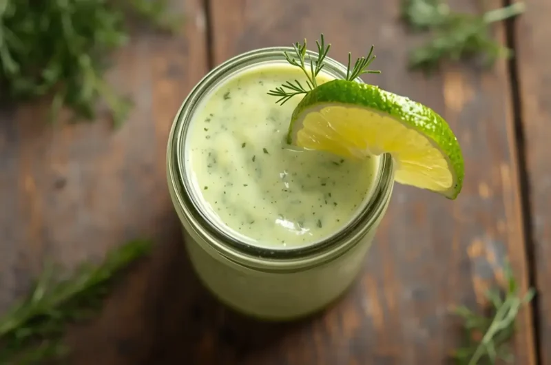 Avocado Lime Ranch Dressing 5 Avocado Lime Ranch Dressing