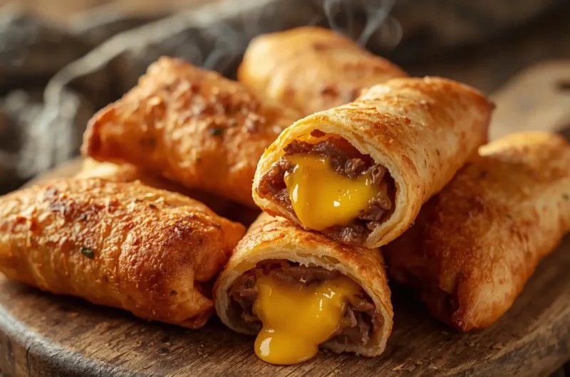 Cheesesteak Egg Rolls 5 Cheesesteak Egg Rolls