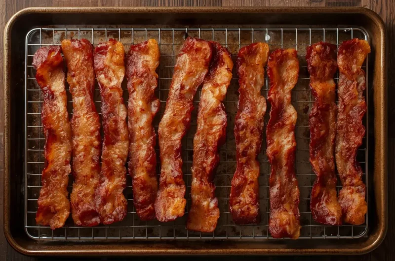 Crispy Bacon in the Oven 5 Crispy Bacon in the Oven