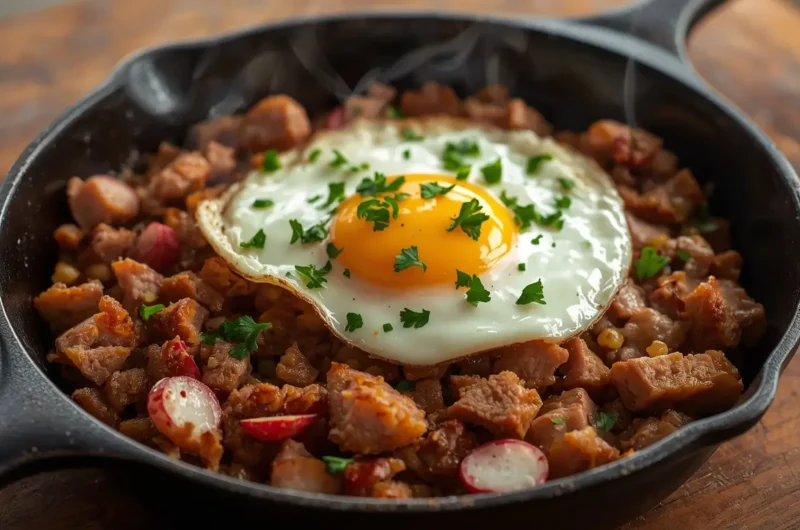 Keto Corned Beef Hash with Radishes 5 Keto Corned Beef Hash with Radishes