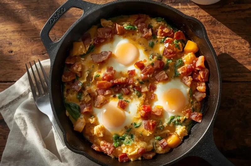 Turkey Bacon Breakfast Skillet 5 Turkey Bacon Breakfast Skillet