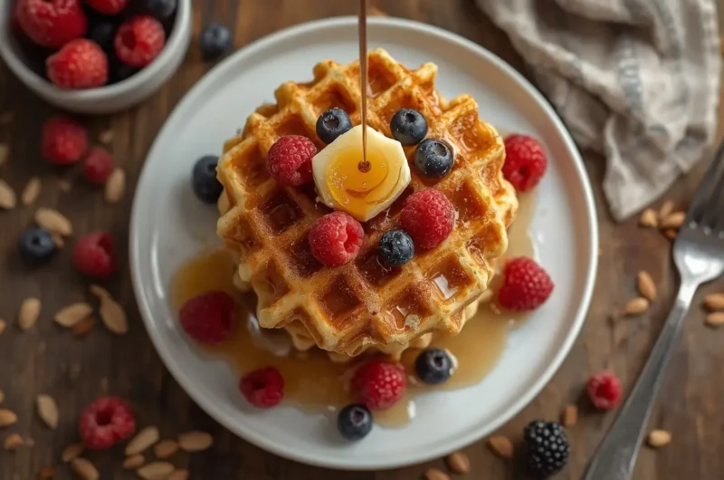 Almond Flour Waffles 5 Almond Flour Waffles