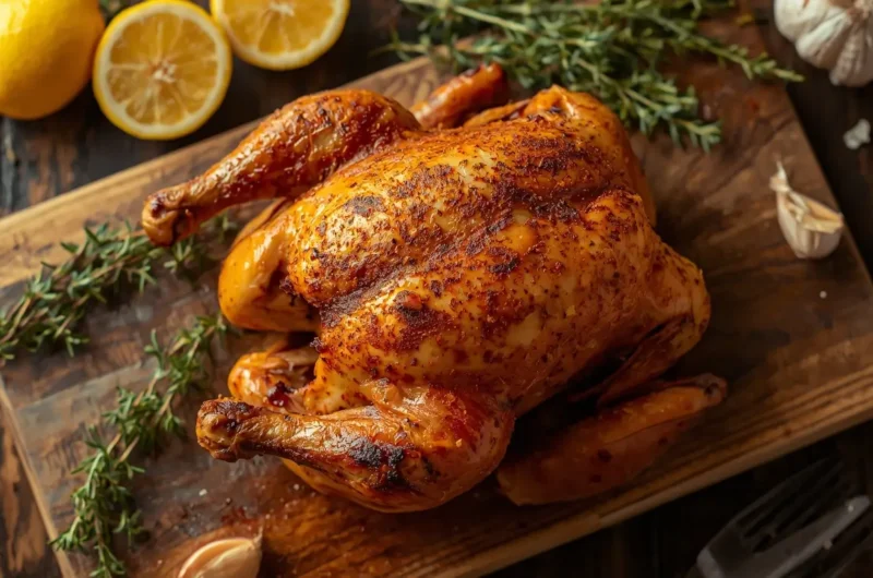 Smoked Spatchcock Chicken 5 Smoked Spatchcock Chicken