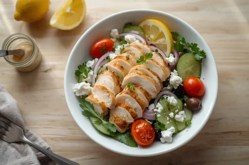 Mediterranean Chicken Salad