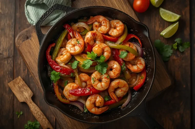 Shrimp Fajitas 5 Shrimp Fajitas